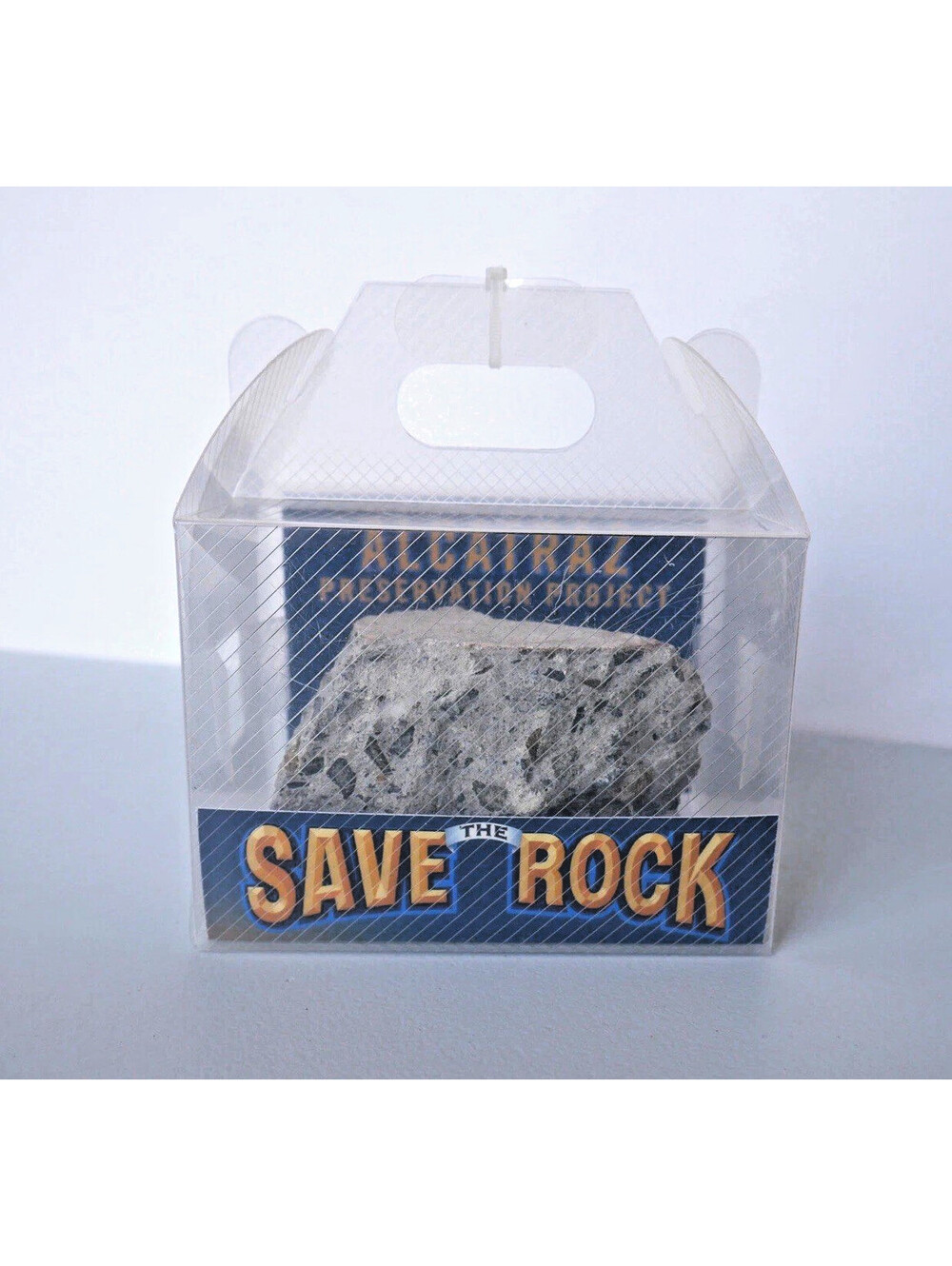 Alcatraz Save The Rock Preservation Project Concrete Chunk Genuine History